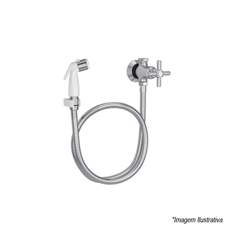 Ducha Higiênica Com Registro Izy 1984.C37.ACT.BR - Deca Ducha Higiênica Com Registro Izy 1984.C37.ACT.BR - Deca