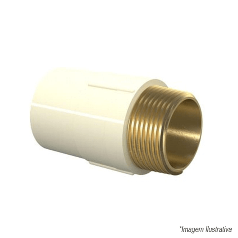 Conector CPVC Aquatherm 15mm x 1/2´ - Tigre Conector CPVC Aquatherm 15mm x 1/2´ - Tigre