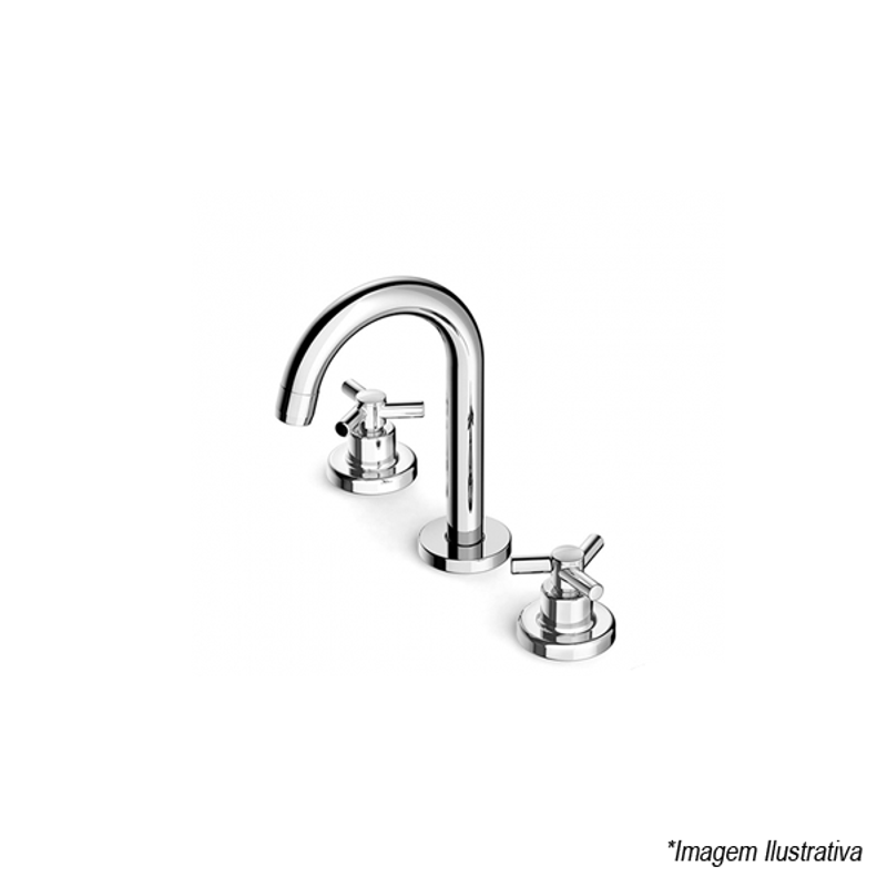 Misturador de Banheiro Para Lavatório Com Bica Alta One - Celite Misturador de Banheiro Para Lavatório Com Bica Alta One - Celite