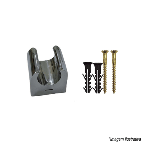 Suporte Cromado Para Ducha Higiênica Repacar