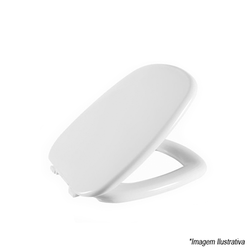 Assento Sanitário Almofadado Branco Fit - Astra