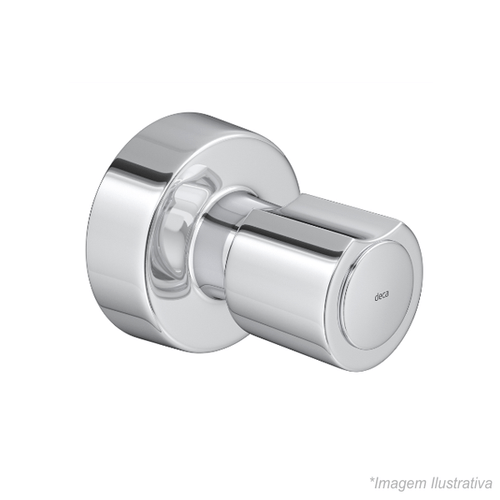 Acabamento para Registro de Gaveta Targa  1.1/4´  1.1/2´  Cromado - Deca