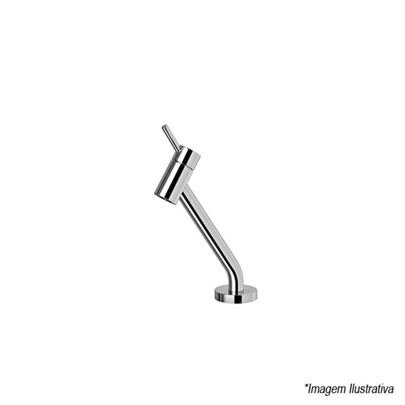 Torneira para Banheiro de Bancada Bica Baixa Cromada Lóggica - Docol Torneira para Banheiro de Bancada Bica Baixa Cromada Lóggica - Docol