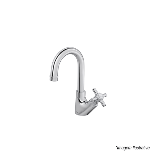 Torneira Para Lavatório Com Bica Alta Izy 1195.C37 - Deca