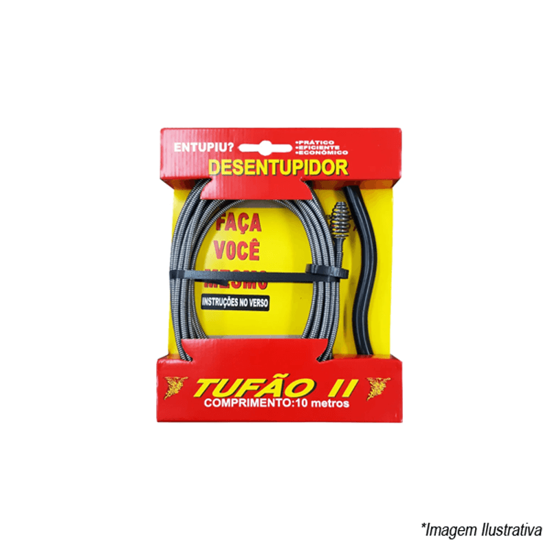 Desentupidor Tufão II 10m 1.0002 Overtime Desentupidor Tufão II 10m 1.0002 Overtime