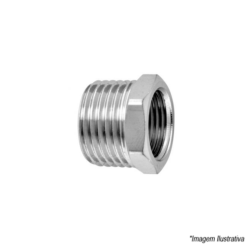 Bucha Redução Cromada 1/2x3/8 31.025/02C Mundial