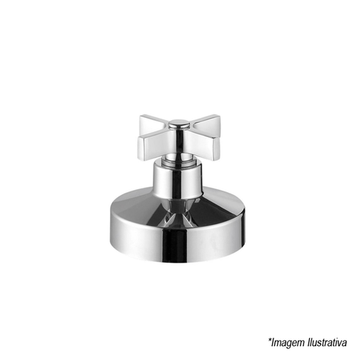 Acabamento de Registro 1 1/2 C47 Lorenclub 4900 Cromado 7030285 Lorenzetti