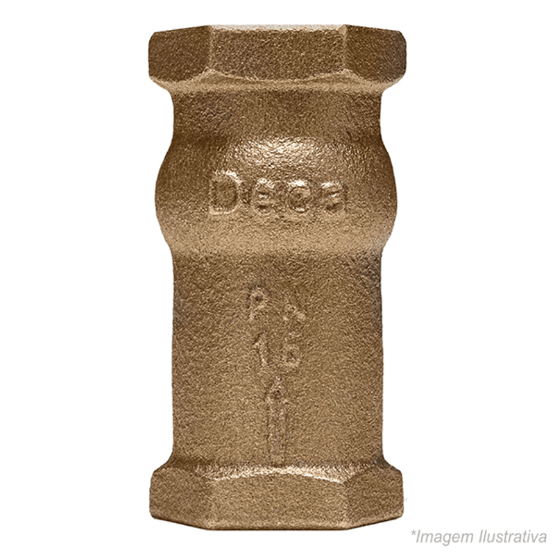 Valvula De Retencao Deca Vertical 1 000.448.100.01 Valvula De Retencao Deca Vertical 1 000.448.100.01