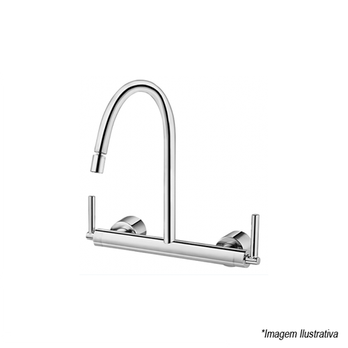 Misturador Para Cozinha De Parede Novitá - Docol