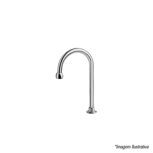 Bica Hospitalar para Banheiro Pressmatic Cromada - Docol