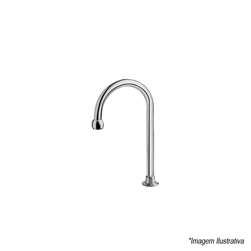 Bica Hospitalar para Banheiro Pressmatic Cromada - Docol Bica Hospitalar para Banheiro Pressmatic Cromada - Docol