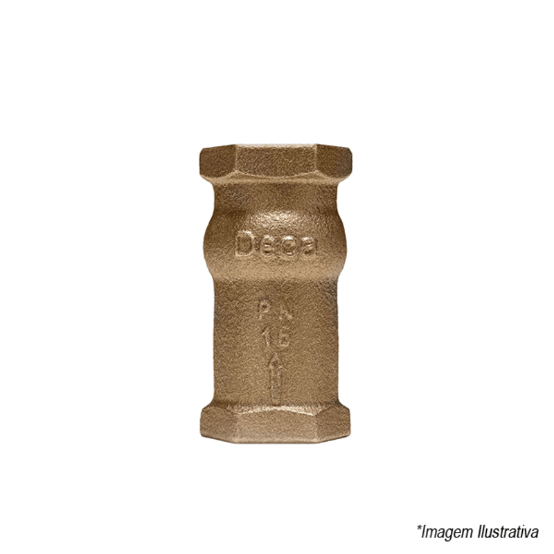 Valvula De Retencao Deca Vertical 1 1/2 000.448.112.01 Valvula De Retencao Deca Vertical 1 1/2 000.448.112.01