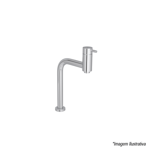 Torneira Misturador Monocomando Lavatório Bica Alta 90° Link - Deca