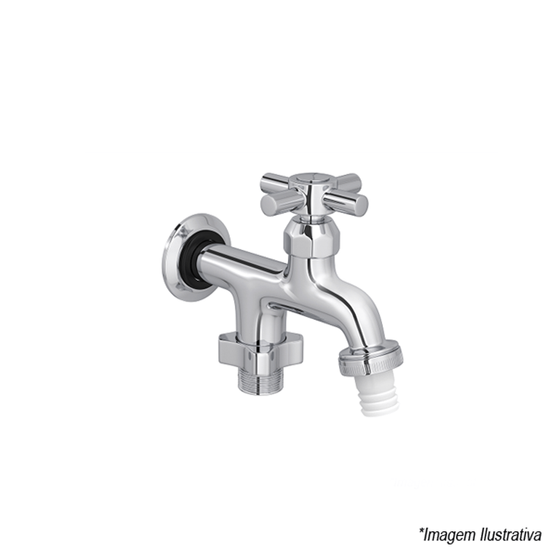 Torneira Tanque com Derivaçao para Máquina Izy  Deca Torneira Tanque com Derivaçao para Máquina Izy  Deca