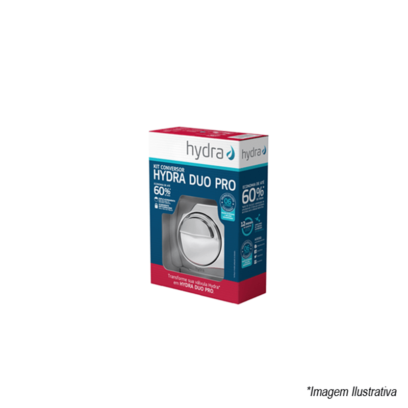 Kit Conversor Válvula Hydra Max para Hydra Duo com Acabamento  1.1/4´  Cromado - Deca Kit Conversor Válvula Hydra Max para Hydra Duo com Acabamento  1.1/4´  Cromado - Deca