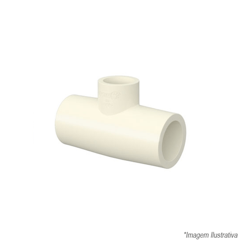 Tê CPVC de Redução Aquatherm 35X22mm  1.1/4´x3/4´ - Tigre