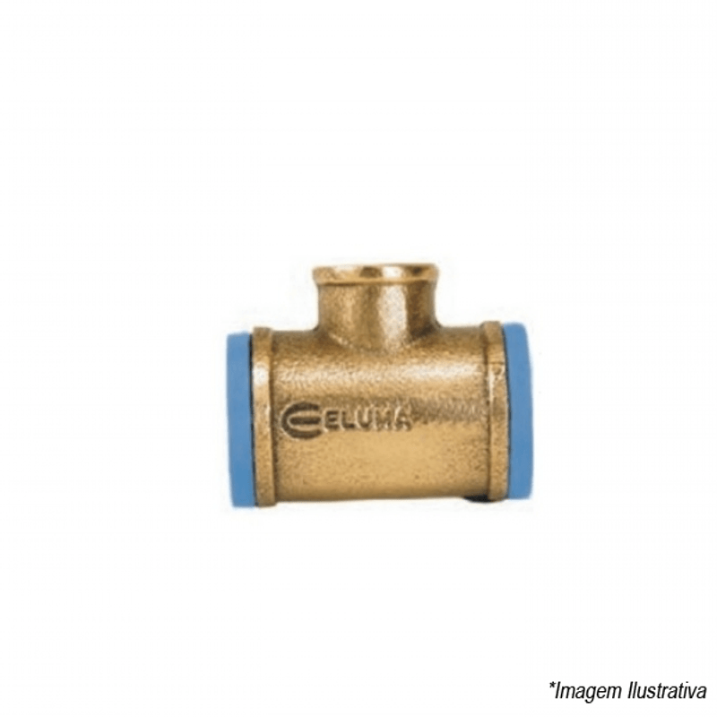 Tê Bronze Elumaplast  25mm x 3/4´ - Eluma Tê Bronze Elumaplast  25mm x 3/4´ - Eluma