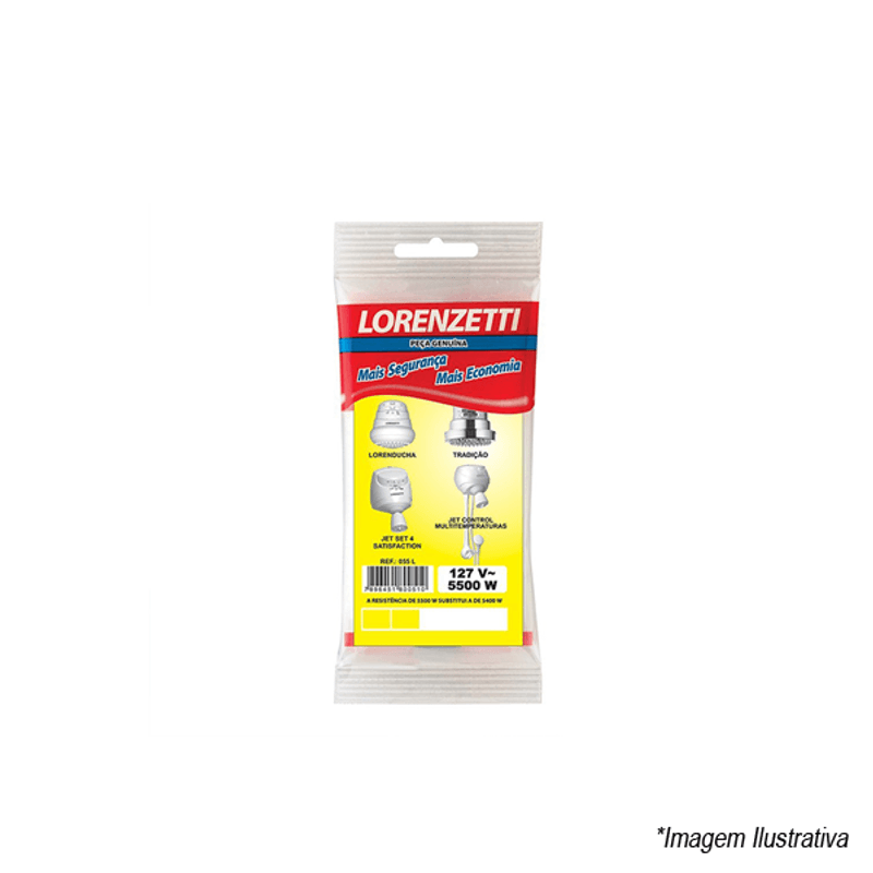 Resistencia Lorenzetti Tradição 5500W 127V Resistencia Lorenzetti Tradição 5500W 127V