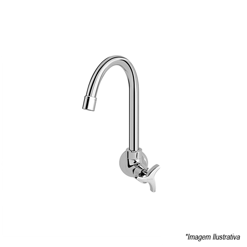 Torneira Para Cozinha De Parede Trio - Docol