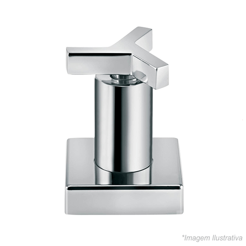 Acabamento para Registro Docolbase City  3/4´  Cromado - Docol Acabamento para Registro Docolbase City  3/4´  Cromado - Docol