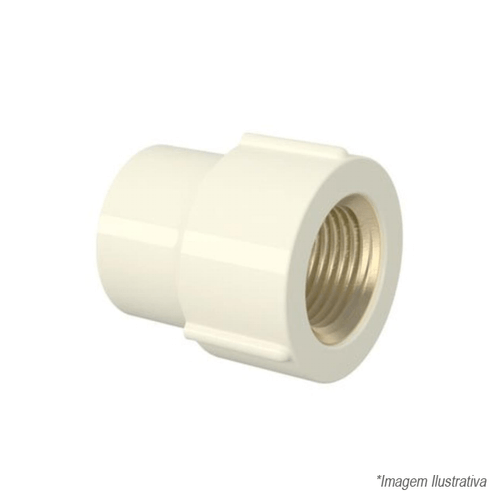 Luva CPVC de Transição Aquatherm  22mm x 1/2´ - Tigre