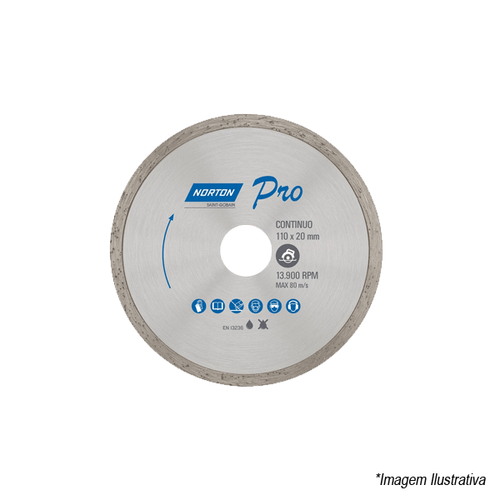 Disco de Corte Continuo 110mm 7018464363 Norton