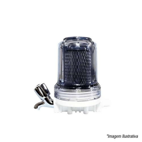 Filtro Aquaplus Blister AquaBlock 5 Transparente com torneira 010012