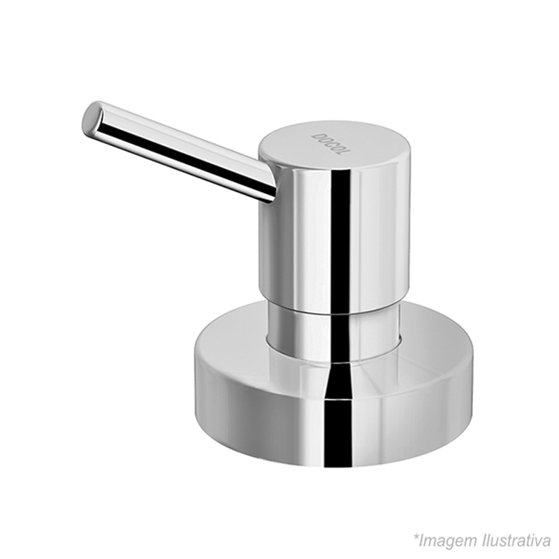 Acabamento Docol Lóggica para Registro Deca  1.1/4´  1.1/2´  Cromado - Docol Acabamento Docol Lóggica para Registro Deca  1.1/4´  1.1/2´  Cromado - Docol