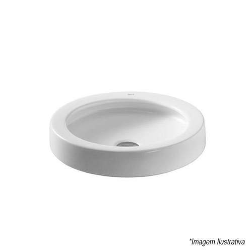 Cuba de Apoio Redonda Branca 42x42 Orbita - Roca