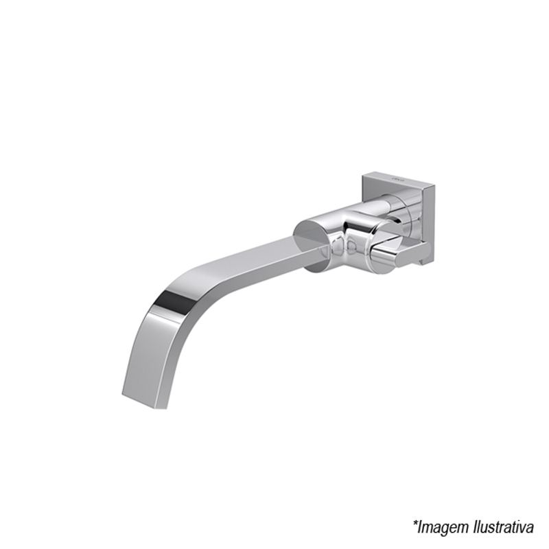 Torneira para Banheiro de Parede Cromada Polo 1178.C33 - Deca Torneira para Banheiro de Parede Cromada Polo 1178.C33 - Deca