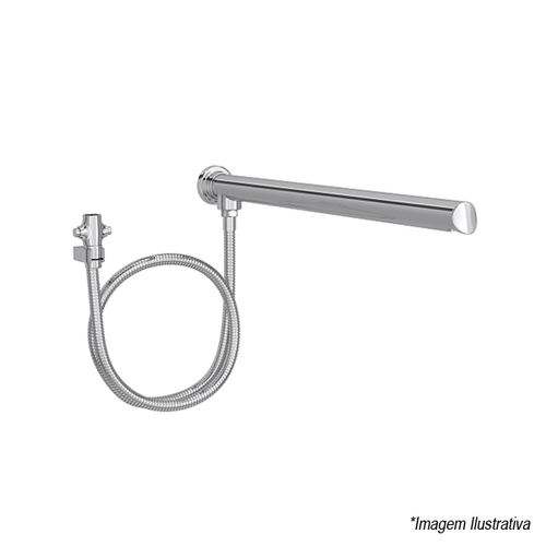 Desviador Com Tubo Para Chuveiro De Parede 1982.C.LUX.520 - Deca