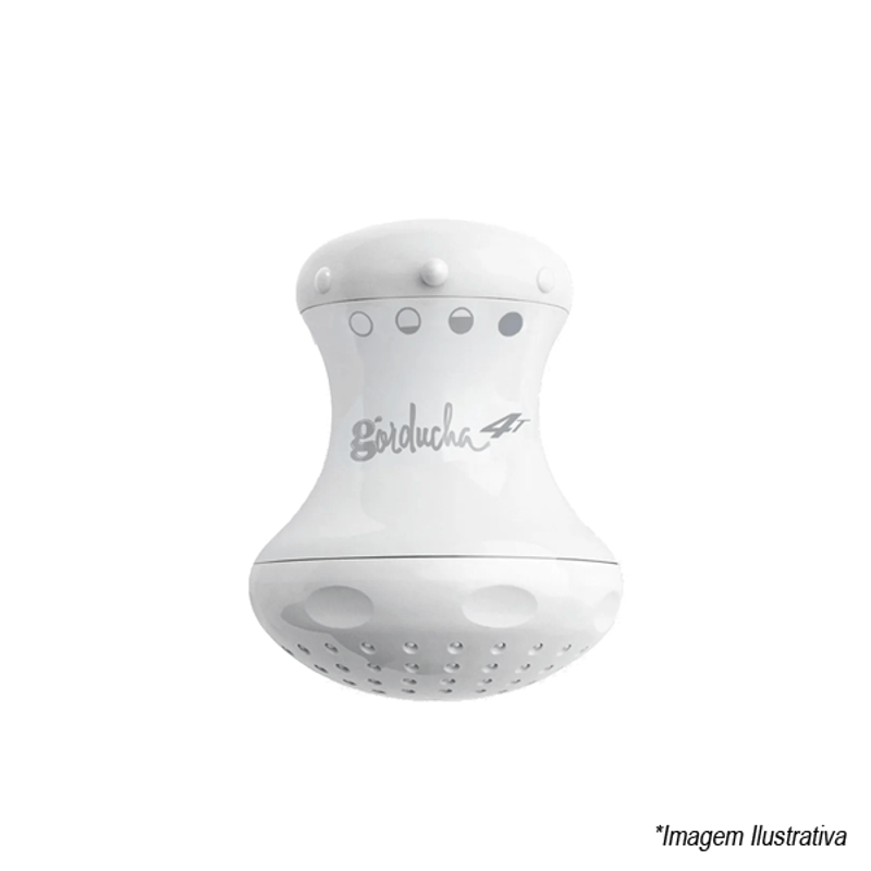 Chuveiro Gorducha 4T Branco 220V 5700W DPGD.4S.572BR Corona Chuveiro Gorducha 4T Branco 220V 5700W DPGD.4S.572BR Corona