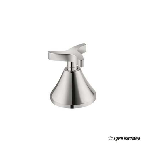 Acabamento para Registro Docolbase Trio  1/2´  Cromado - Docol