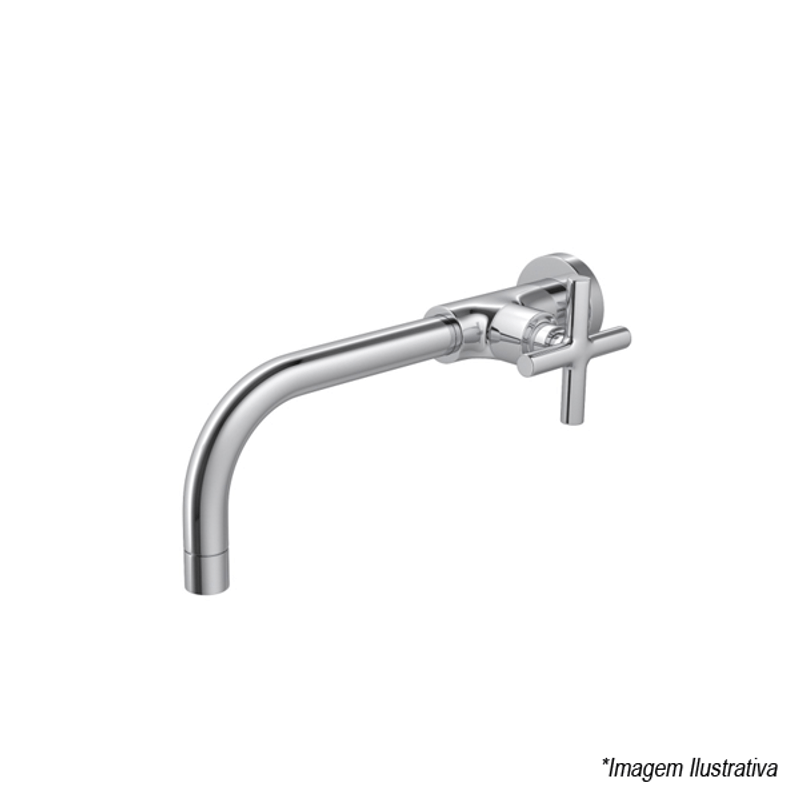 Torneira para Lavatório de Parede Duna Classica 1178.C64 - Deca Torneira para Lavatório de Parede Duna Classica 1178.C64 - Deca