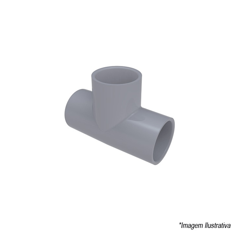 Tê CPVC Industrial SCH80 2´ 22899619 Tigre Tê CPVC Industrial SCH80 2´ 22899619 Tigre