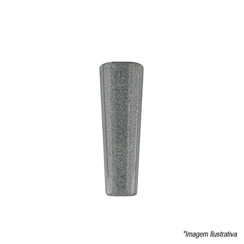 Coluna para Tanque Mármore Sintético 58x12cm  Cinza Real - Decoralita