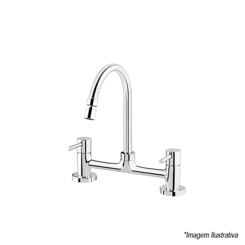 Misturador Para Cozinha de Mesa Uno - Docol