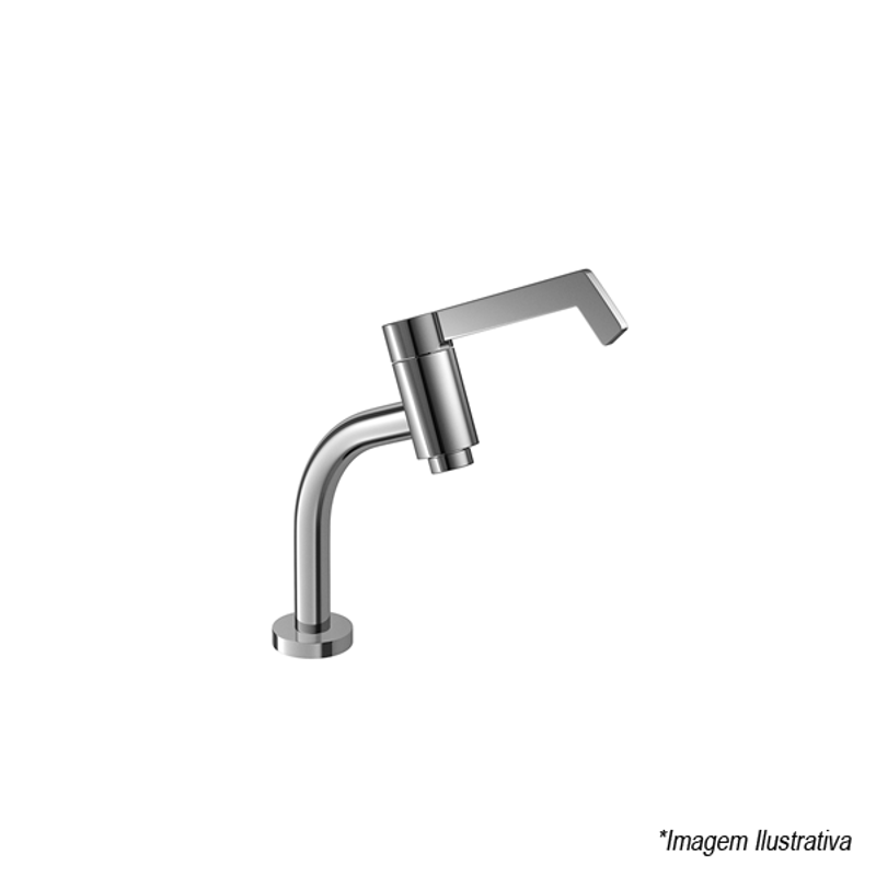 Torneira para Banheiro de Bancada Cromada com Alavanca Link Conforto 1196.C.LNK - Deca Torneira para Banheiro de Bancada Cromada com Alavanca Link Conforto 1196.C.LNK - Deca
