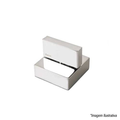 Acabamento para Registro de Gaveta Dream  3/4''  Cromado - Deca