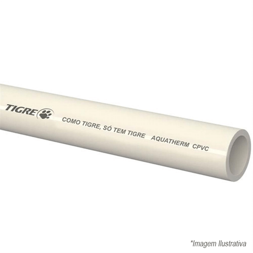 Cano CPVC Aquatherm 89mm  3´ - Tigre