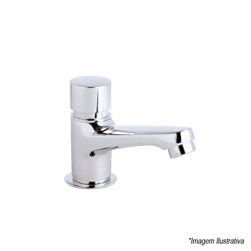 Torneira para Banheiro Aquapress Cromada - Fabrimar Torneira para Banheiro Aquapress Cromada - Fabrimar
