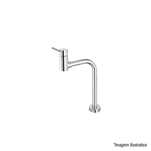 Torneira Misturador Monocomando 90° Bica alta de Mesa Lóggica Coldstar - Docol