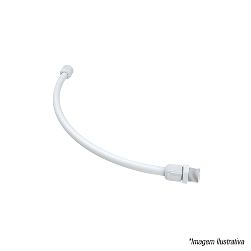 Engate Flexível PVC 60cm 1/2´ Branco - Tigre