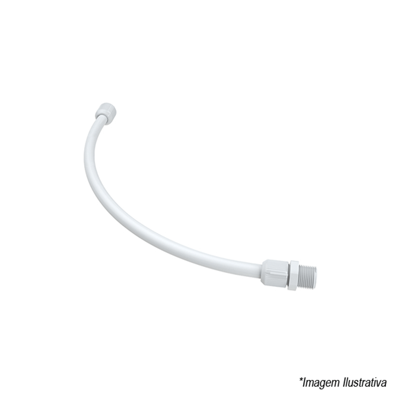 Engate Flexível PVC 60cm 1/2´ Branco - Tigre Engate Flexível PVC 60cm 1/2´ Branco - Tigre