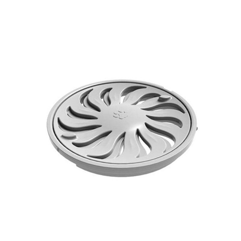 Grelha Abre e Fecha Redonda 150mm Branca - Tigre Grelha Abre e Fecha Redonda 150mm Branca - Tigre