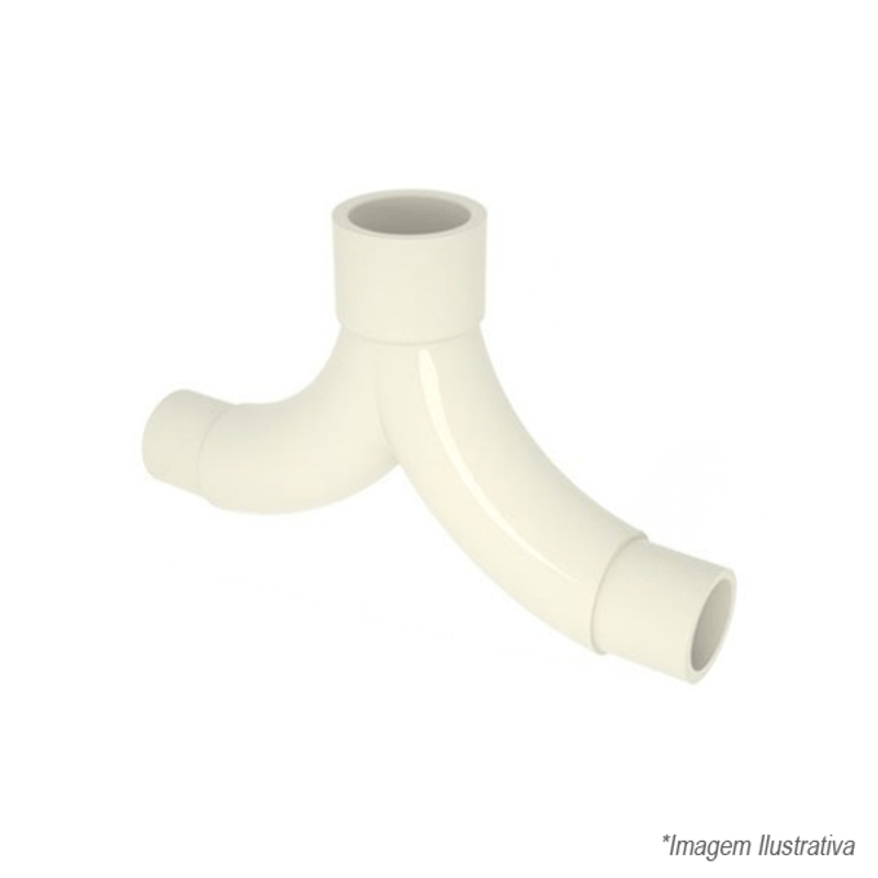 Tê CPVC Misturador de Transição Aquatherm Soldavel 22mm  3/4´ - Tigre