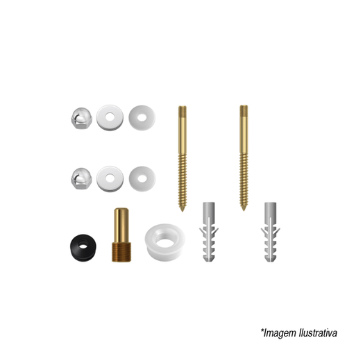 Conjunto de Fixação para Mictório  FM.714.01 - Deca