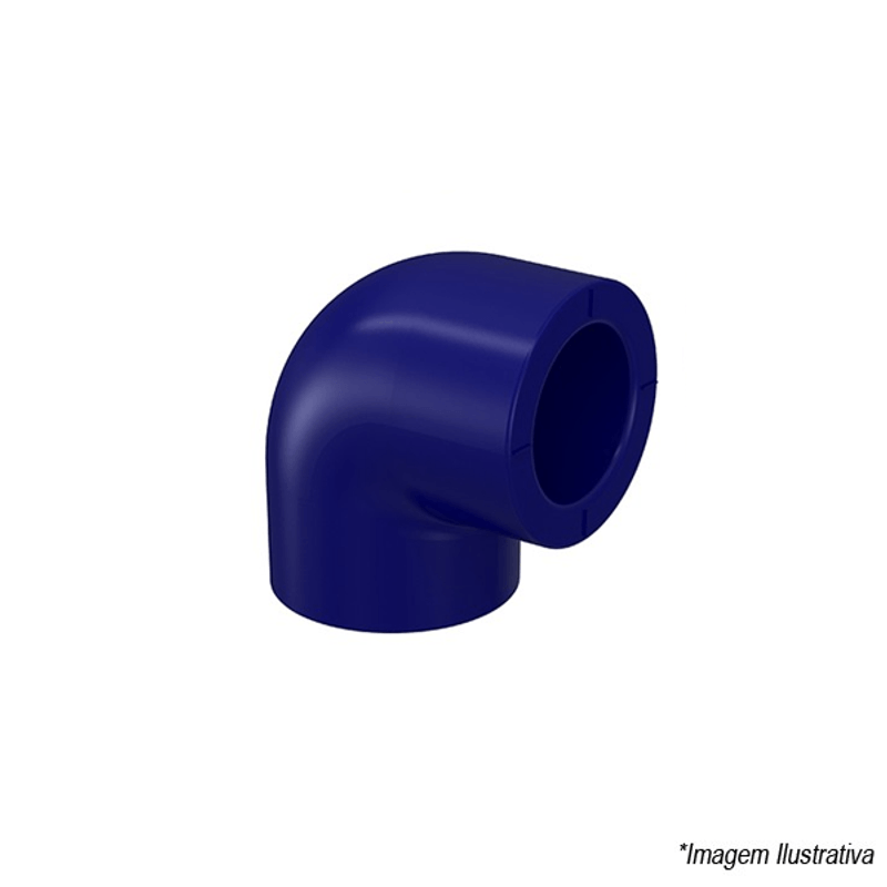 Joelho PPR Azul 90x50 Termofusão 22310852 Tigre Joelho PPR Azul 90x50 Termofusão 22310852 Tigre