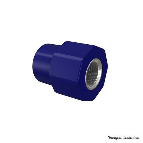 Luva PPR Azul Transição 50x1.1/2mm Termofusão 22318241 Tigre