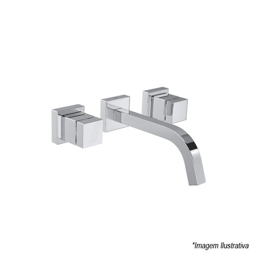Misturador Para Lavatório De Parede Cubo 1878.C86 - Deca